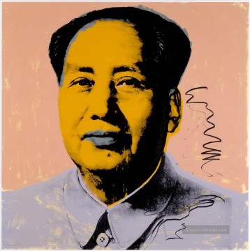 Mao Zedong 9 Andy Warhol Ölgemälde